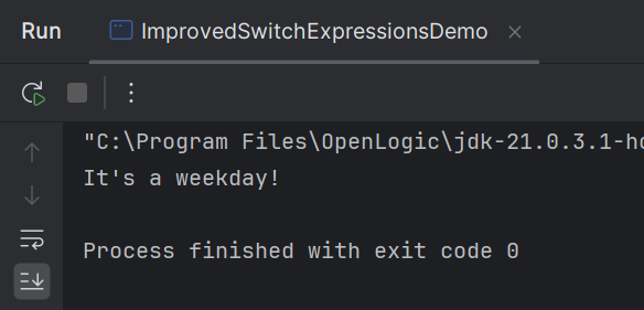 Improved Switch Expressions